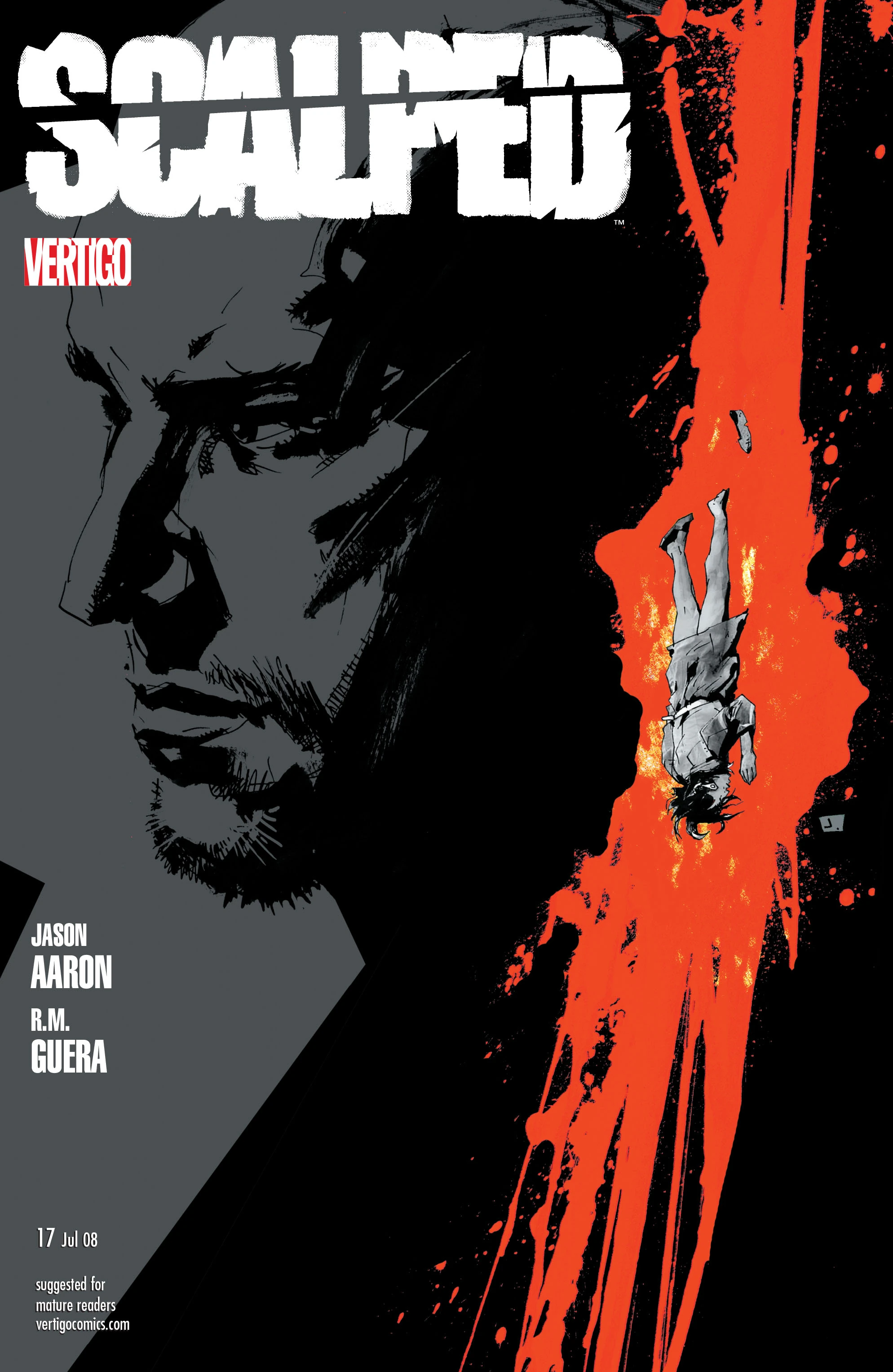 Scalped #17 (DC, 2008 — Cover A) cover